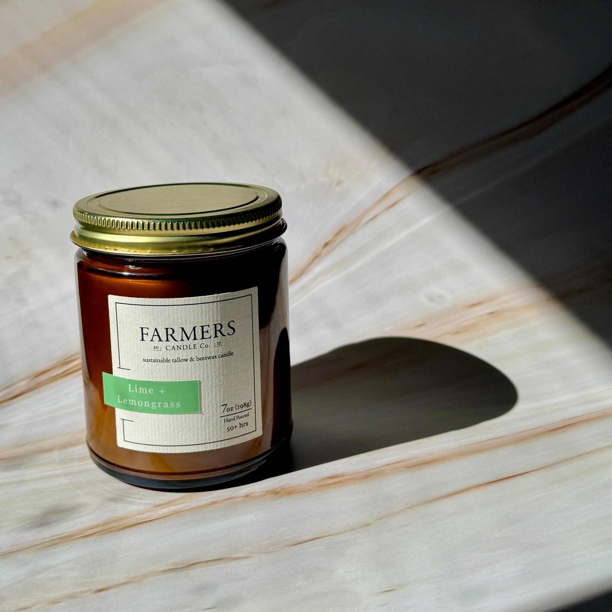 Lime and lemongrass with black currant, sage, thyme, patchouli, and musk scent blend